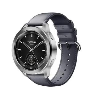 Originálny kožený opasok na Xiaomi Watch S3 Barva: Šedá