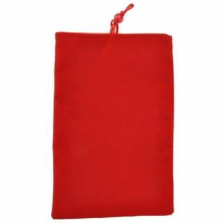 Semišový obal na tablet  - puzdro Barva: Červená