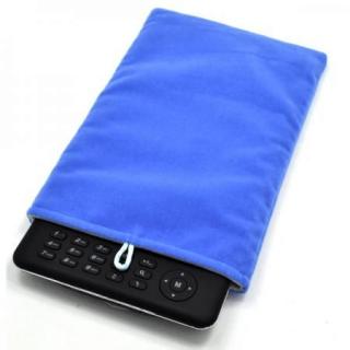 Semišový obal na tablet  - puzdro Barva: Modrá