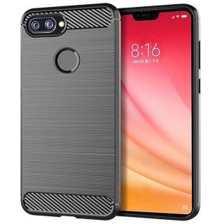 Silikonový kryt Xiaomi Mi 8 lite Barva: Šedá