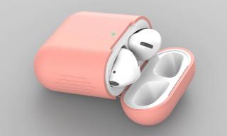 Silikonový obal na AirPods 2 Barva: Nachová