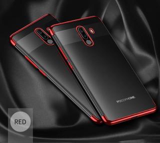Silikónový obal na Xiaomi Pocophone F1 - farebný Barva: Červená
