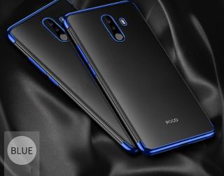 Silikónový obal na Xiaomi Pocophone F1 - farebný Modrá: Tmavě modrá