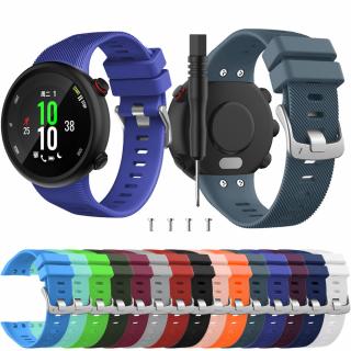 Silikonový pásik na Garmin Forerunner 45 / 45S Barva: Azurová