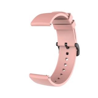Silikónový řemínek na hodinky - 20 mm Barva: Růžová