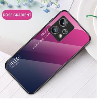 SKLENENÝ obal na Realme 9PRO Barva: Nachovo-modrá