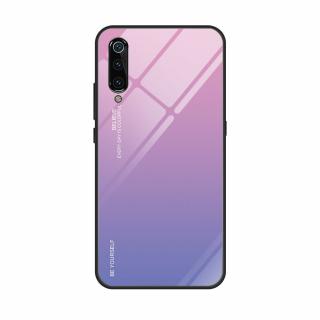 Skleněný obal na Xiaomi Mi 9 Barva: Fialovo-růžová