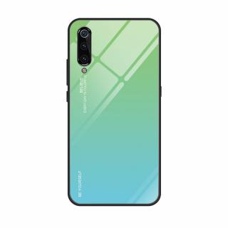 Skleněný obal na Xiaomi Mi 9 Barva: Modrá-zelená