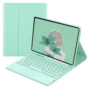 Zesílené Puzdro na SAMSUNG GALAXY TAB A8 10.5  s klávesnicí Barva: Světle zelená