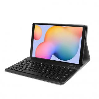 Zesílené Puzdro na SAMSUNG GALAXY TAB S6 Lite 10,4 s klávesnicí Barva: Černá