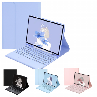 Zesílené Puzdro na SAMSUNG GALAXY TAB S9  s klávesnicí Barva: Ružová