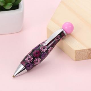 Diamantové pero - Hrubé pero Farba: Čierny kvetinový