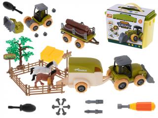 KIK KX5309_1 Farma s traktorom a príslušenstvom