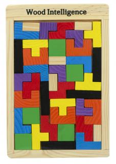 KIK KX7620 Drevené skladacie kocky Tetris