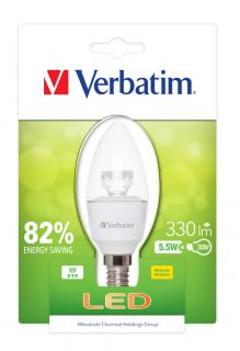 LED žiarovka Verbatim, Candle, E14/5,5W/230V, 52604