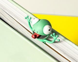 Master 3D záložka do knihy - žaba