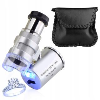 Pronett XC018 Vreckový mikroskop 60x / UV / LED