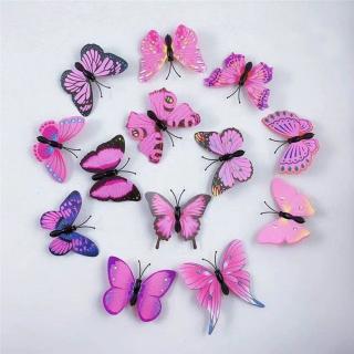 Sponky do vlasov motýliky 10 ks - ružové