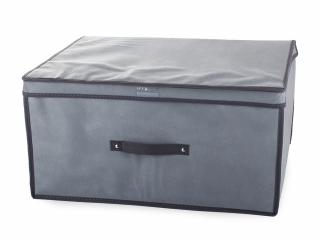 Verk 01322 Skladací úložný box 60x45x30cm - šedý