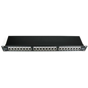 19  24xRJ45 patch panel FTP cat.6e