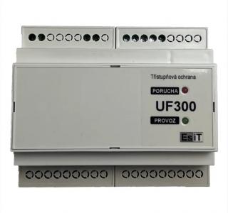 3-stupňová ochrana UF300 pre FVE DIN nastavené parametre pre ZSE
