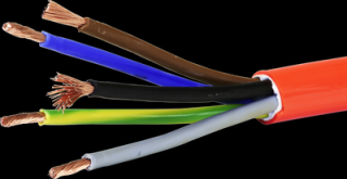 Kábel N2XH-J 5x1,5 FE180/E60 s funkčnou odolnosťou