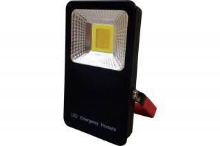 LED reflektor prenosný nabíjací GXLR003 10W/840 700lm 6000mAh 5V 1A IP54
