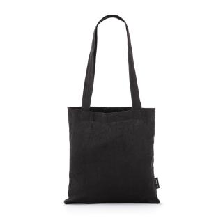 Ľaná taška Čierna Tom Linen