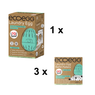 Ecoegg balík na 1 rok prania vôňa tropický vánok