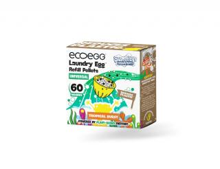 Ecoegg náhradná náplň pre pracie vajíčko SpongeBob 60 praní tropical burst univerzal