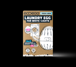 Ecoegg pracie vajíčko na 50 praní na biele prádlo s vôňou bavlny