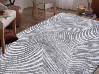 Béžovo-sivý pruhovaný koberec Bopp Rozmer: 120x170 cm