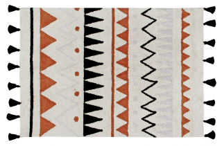 Béžový bavlnený vintage koberec Beka Rozmer: 120x160 cm
