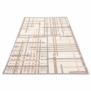 Béžový moderný koberec Lincolno Rozmer: 120x170 cm