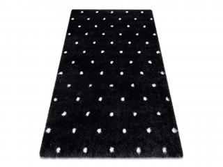 Čierno-biely bodkovaný koberec Febie Rozmer: 140x190 cm