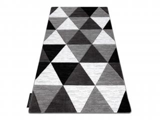 Čierno-biely geometrický koberec Triangell Rozmer: 120x170 cm