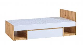 Detská posteľ s úložným priestorom Arca 195x90 - dub