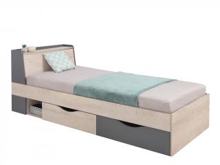 Detská posteľ s úložným priestorom Lara Rozmer: 120x200