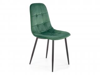 Jedálenská stolička K417 - zelená