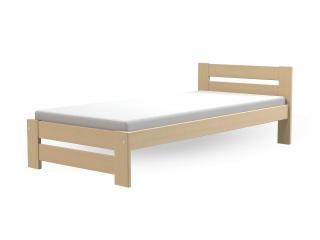 Jednolôžková drevená posteľ 90x200 Marika - borovica