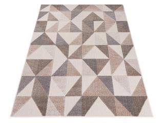 Krémový vzorovaný koberec Nuve Rozmer: 80x150 cm