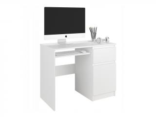 Písací stôl Cali N33 - biela