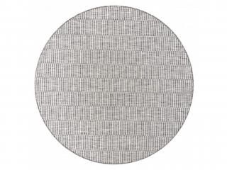Šedý okrúhly koberec Nikos Rozmer: 160