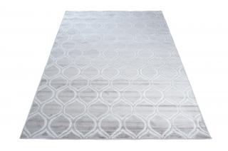 Sivý moderný koberec Wild Rozmer: 170x120 cm