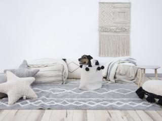 Sivý škandinávsky koberec Oasis 120x160