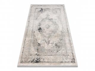 Sivý vintage koberec so strapcami Step Rozmer: 120x170 cm