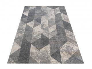 Sivý vzorovaný koberec Feel Rozmer: 120x170 cm
