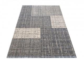 Tmavosivý vzorovaný koberec Feel Rozmer: 120x170 cm