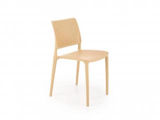 Záhradná stolička K514 - oranžová