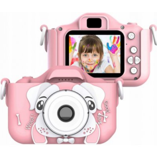 Detský Fotoaparát - X5 PES- ružový